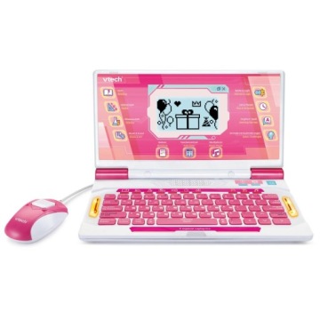 VTECH LearnBook Pro Комп'ютер розвивальний рожевий (Англійська Версія)