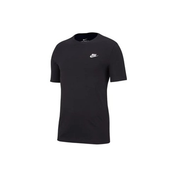 Nike Koszulka Męska T-Shirt Sportswear Club Tee czarna XXL