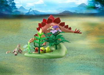 PLAYMOBIL 5232 Dinos Stegosaurus с гнездом динозавра