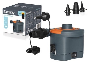 Pompka do materaca basenu na baterię