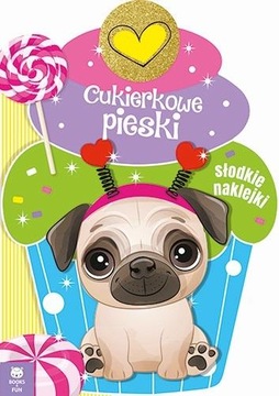 Cukierkowe Pieski Słodkie naklejki