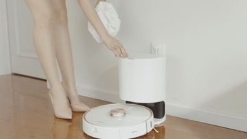 2В1 LENOVO T1S Pro УБОРОЧНЫЙ РОБОТ + НАБОР ОЧИСТИТЕЛЬНОЙ СТАНЦИИ