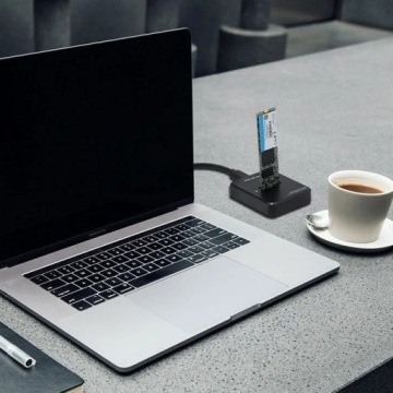 Док-станция Qoltec M.2 SSD NVMe SATA USB 3.2 Gen 2 для накопителей M-Key B+M