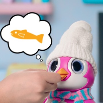 ИНТЕРАКТИВНАЯ ИГРУШКА DUMEL РОБОТ-ПИНГВИН ПОКАЗЫВАЕТ ЭМОЦИИ, СВЕТЯЩЕЕ СЕРДЦЕ