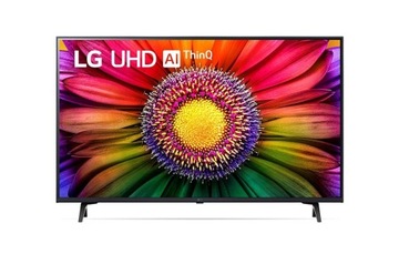 Телевизор LG Smart TV 43 дюйма, 4K Ultra HD, 3840x2160 пикселей, Wi-Fi, прямая светодиодная подсветка, новинка