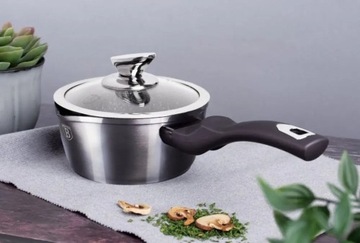 Набор кастрюль 18 шт. Carbon Pro Металлическая линия Berlinger Haus