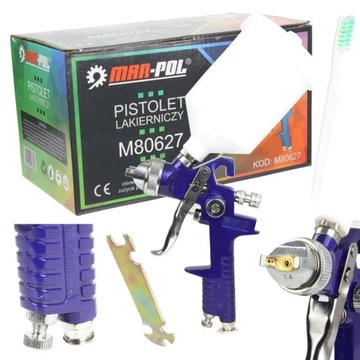 HVLP КРАСОЧНЫЙ ПИСТОЛЕТ ДЛЯ ПОКРАСКИ 1,4 мм БАК 600 мл HVLP для покраски