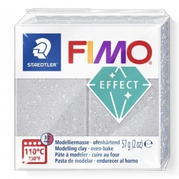 FIMO ефект 8020, 57 г, сріблястий, 8010-812