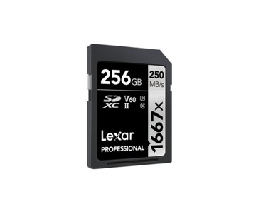 Lexar SDXC 256GB Professional 1667x UHS-II U3
