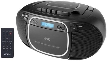 Radioodtwarzacz JVC boombox CD USB MP3 Bluetooth radio FM DAB+ AUX + Pilot