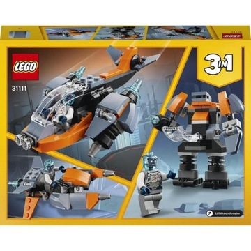 LEGO Creator 3 в 1 31111 Кибердрон 3 в 1