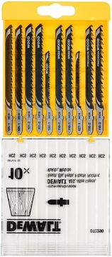 DEWALT Набор пильных полотен по дереву 10 шт. DT2290
