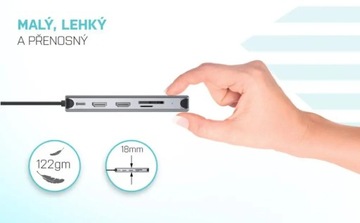 Stacja dokująca USB 3.0/USB-C/Thunderbolt 3x