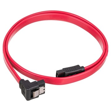 Акыга SATA - SATA, 0,5м, Красный (АК-СА-51)