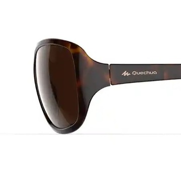Okulary damskie przeciwsłoneczne Quechua MH530W Havana Brown