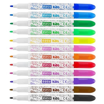 МИНИ АРОМАТИЧЕСКИЕ СТИРАЕМЫЕ РУЧКИ 12 ЦВЕТОВ EASY