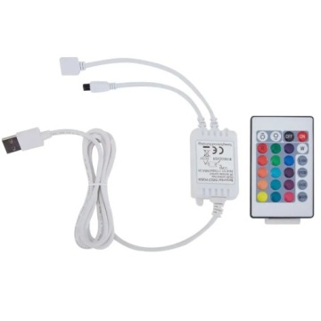 Игровое кресло со светодиодной подсветкой RGB, розово-белое, искусственная кожа