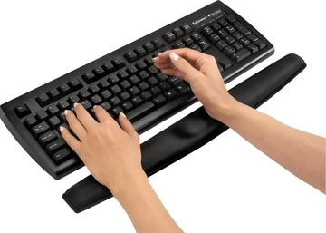 Клавиатура Fellowes Memory Foam, черная
