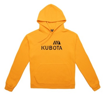 KUBOTA - BLUZA Z KAPTUREM - POMARAŃCZOWA UNISEX XL