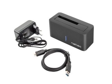 Док-станция для жестких дисков Kangaroo SATA 2,5 дюйма + 3,5 дюйма USB 3.0 + блок питания