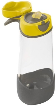 СПОРТИВНАЯ БУТЫЛКА 600 МЛ ТРИТАН ЛИМОННЫЙ ШЕРБЕТ С НОСИКОМ.