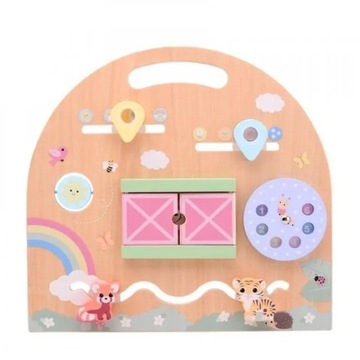 Деревянная активная доска семьи Диких