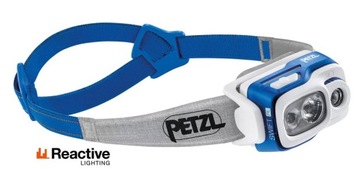 Latarka czołowa Petzl - Swift RL niebieska