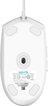 Logitech - G102 Lightsync RGB mysz USB, biały