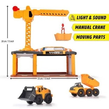 DICKIE Construction Строительная станция Volvo Экскаватор