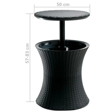 KETER Cool Garden Барная стойка 17194548 Графит