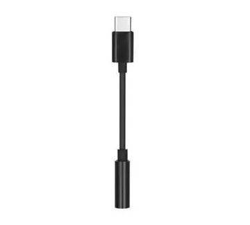 Adapter USB-C na Jack 3,5mm czarny