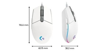 Mysz LOGITECH G102 Lightsync 8000 dpi