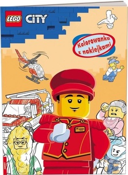 LEGO(R) City. Kolorowanka z naklejkami Praca zbiorowa