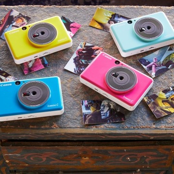 КАМЕРА МГНОВЕННОЙ ПЕРЕДАЧИ CANON ZOEMINI C, ЖЕЛТАЯ