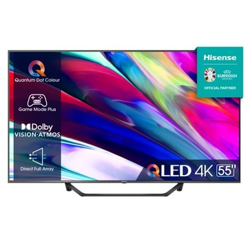 Телевизор HISENSE 55A7KQ QLED 4K Smart HDR10