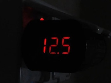 Вольтметр Автомобильный счетчик, розетка прикуривателя 12В 24В