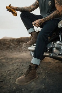 Buty Motocyklowe Skórzane Broger Alaska II Vintage Brown 43 / 44