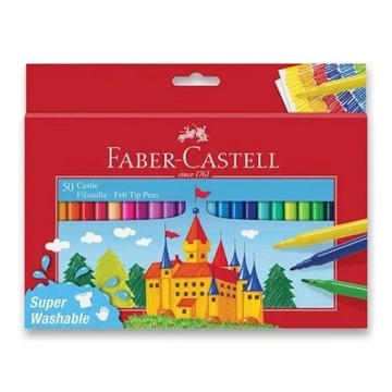 Flamastry Faber-Castell 50 pisaków