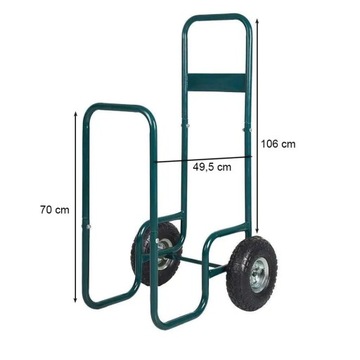 Тележка для перевозки бревен