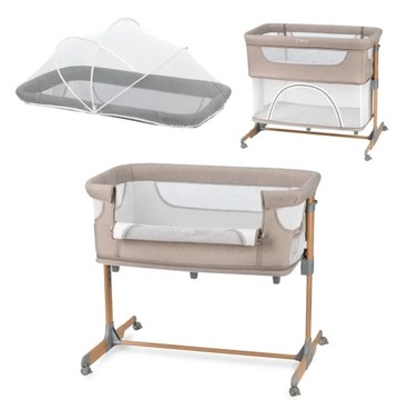 MoMi SMART BED 4в1 бежевая кровать
