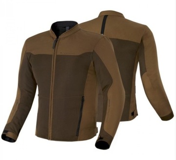 ЛЕГКАЯ ТЕКСТИЛЬНАЯ МОТОЦИКЛНАЯ КУРТКА SHIMA МУЖСКАЯ ОТКРЫТАЯ КУРТКА JKT МУЖСКАЯ КОРИЧНЕВАЯ M