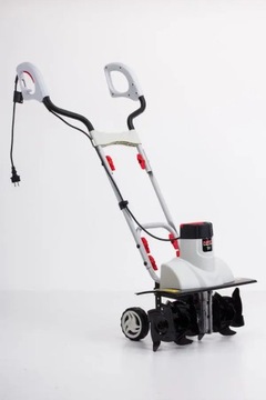 Мощный электрический культиватор 1500 Вт NAC, глубина удара 45 см, глубина 22 см.