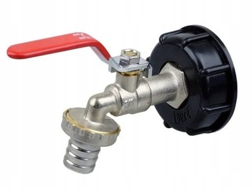 КРАН, ФАП ДЛЯ БАКА МАУЗЕР-БАРРЕЛЬ, 1000Л, КЛАПАН ДЛЯ ШЛАНГА, 1/2