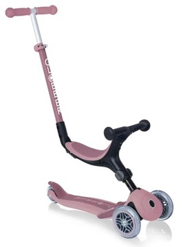 Самокат Globber Go-Up Foldable Plus ECOlogic 3 в 1 Berry
