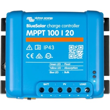 Kontroler BlueSolar MPPT 100/20 Victron Energy (bez Bluetooth)