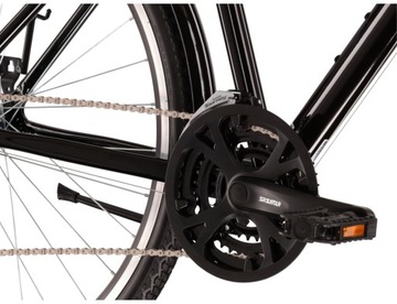 Трекинговый велосипед Kross Trans 1.0, L-рама, 21 дюйм, колеса 28