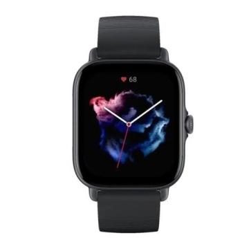 Черные умные часы AMAZFIT GTS 3