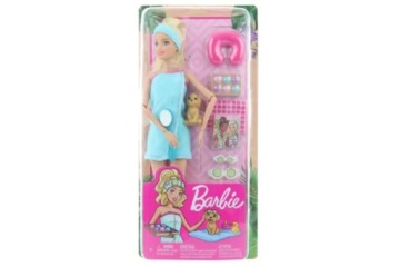 BARBIE FASHIONISTAS лялька день в спа релакс + аксесуари MATTEL