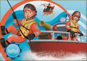 Puzle 4w1 STRAŻAK SAM dla 3 latka SUPER JAKOŚĆ!!!