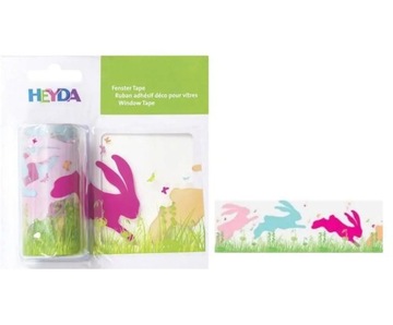 Лента оконная с клеем 2м Зайцы